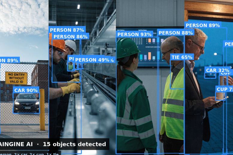 Manufacturing operations day-in-the-life collage